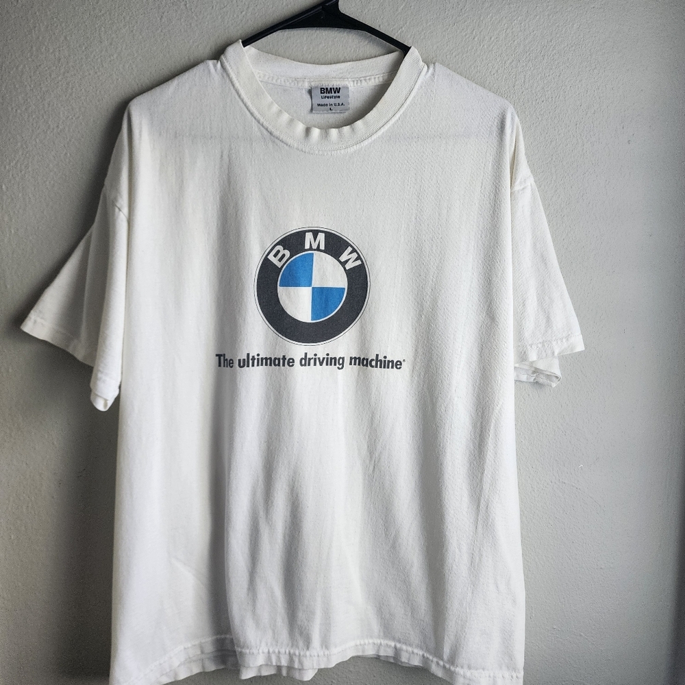 Vintage 90s BMW Promo Graphic Tshirt Sz Large